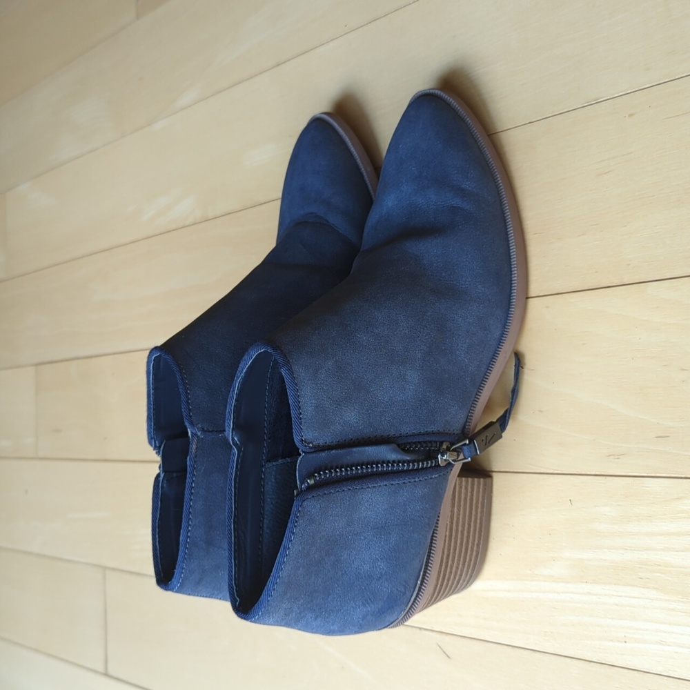 Blue boots